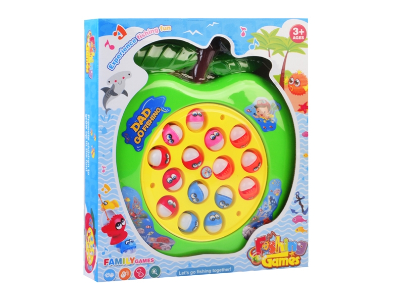 B/O FISHING PLAY SET W/MUSIC RED & GREEN - HP1121488