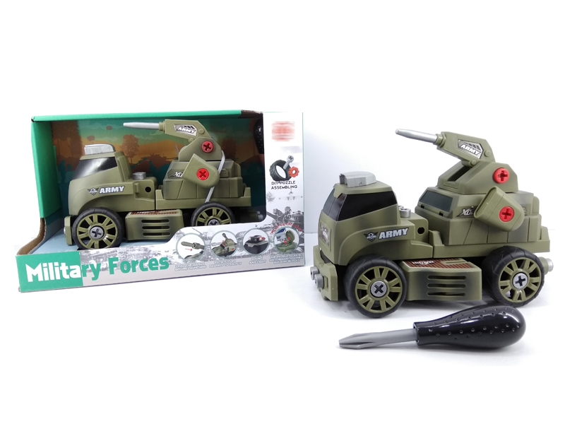 ASSEMBLY FREE WAY MILITARY CAR - HP1121565
