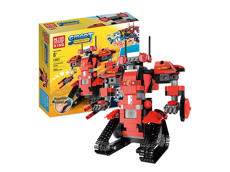 R/C BUILDING BLOCK ROBOT W/USB,INCLUDED BATTERY,395PCS - HP1121684