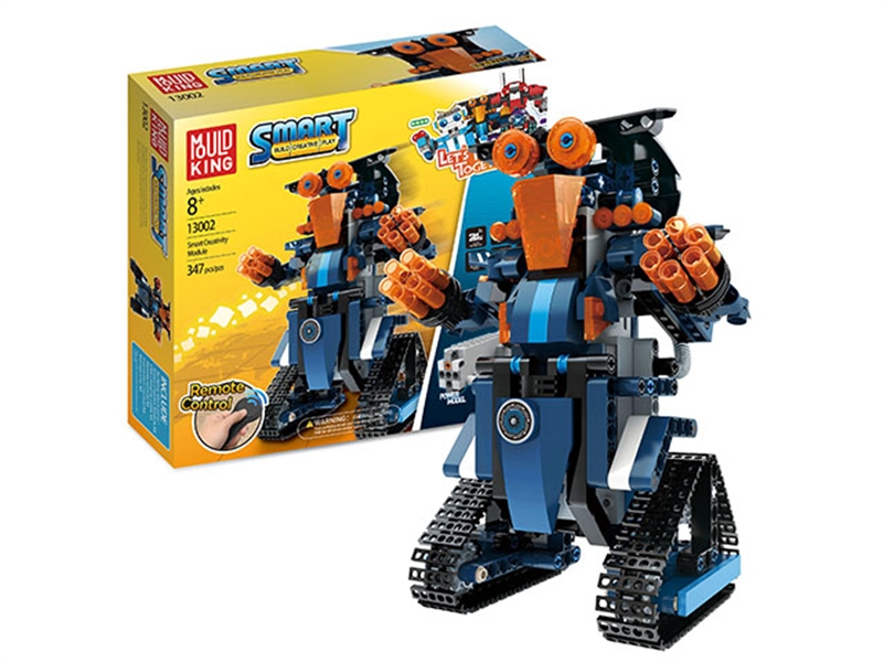 R/C BUILDING BLOCK ROBOT W/USB,INCLUDED BATTERY,395PCS - HP1121685