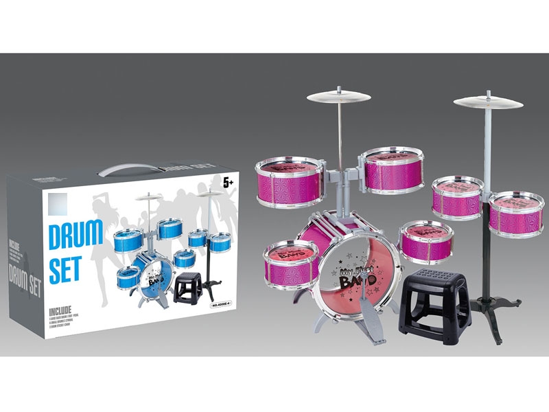 JAZZ DRUM SET BLUE/ROSE RED - HP1122131