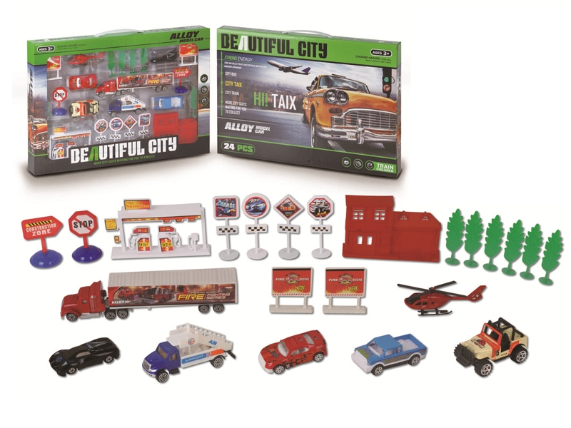 FREE WAY DIE CAST CAR SET - HP1122184