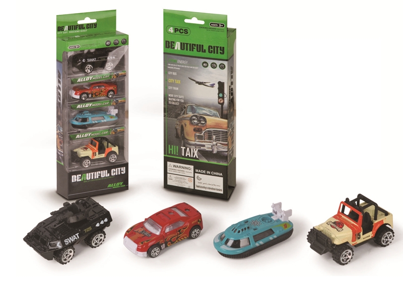 FREE WAY DIE CAST CAR SET 4PCS - HP1122186