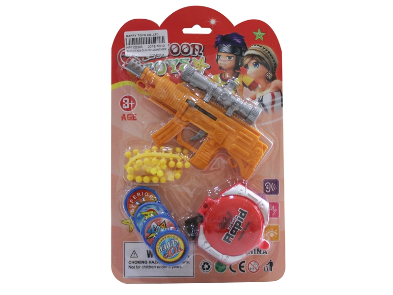 SHOOTING GUN W/LAUNCHER - HP1122245