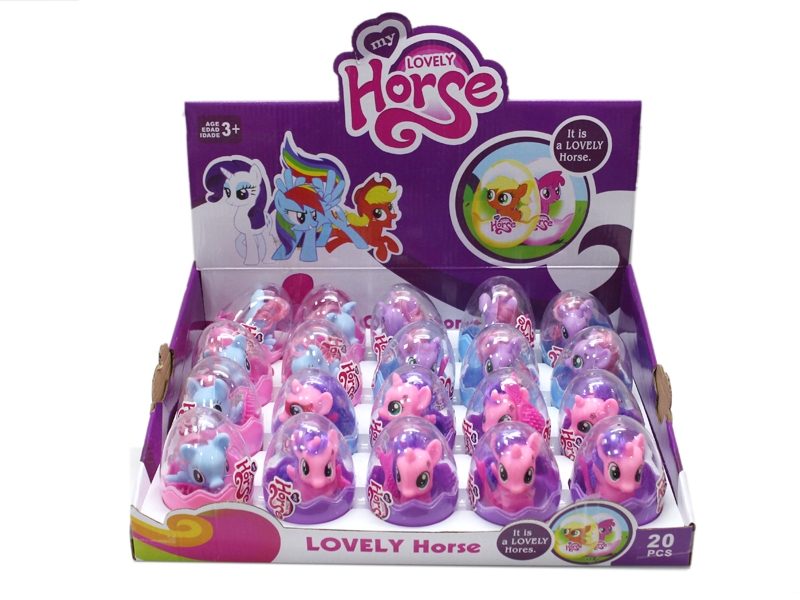VINYL HORSE 20PCS/DISPLAY BOX - HP1122475