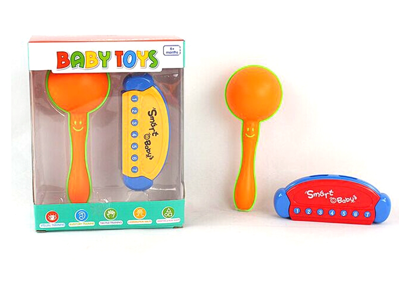 BABY RATTLE  2PCS - HP1122679