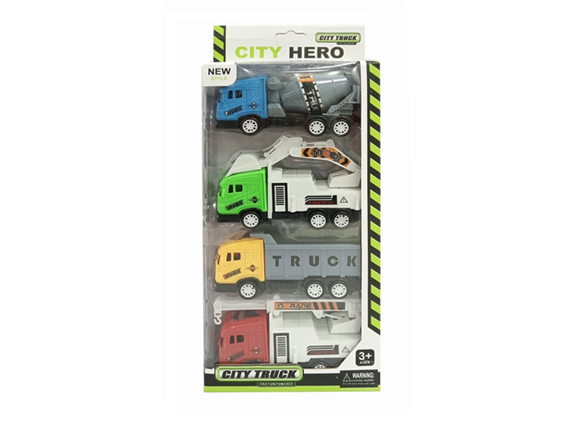FRICTION CAR 4PCS - HP1122709