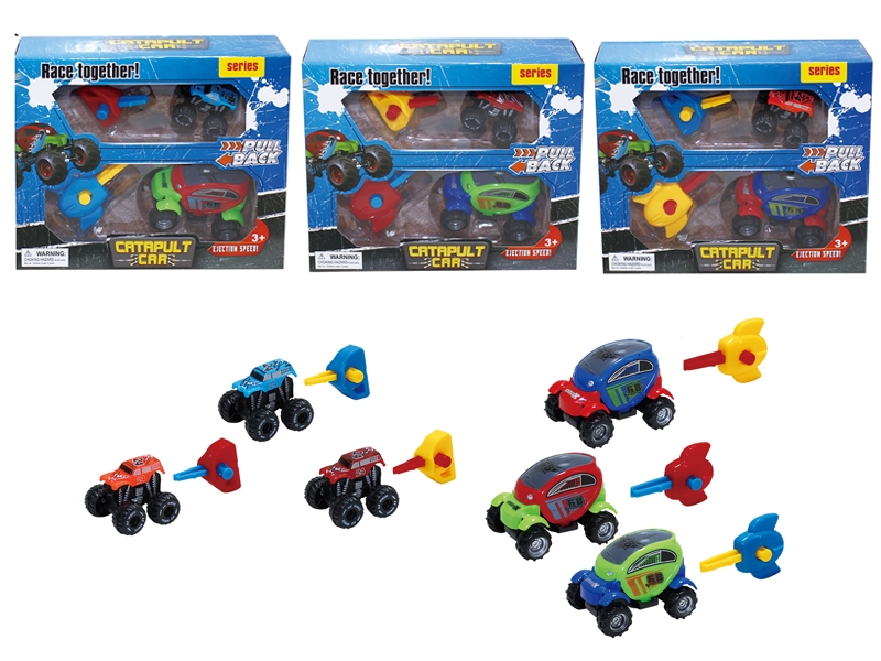 PRESS & GO CAR 2PCS/3ASST - HP1123326