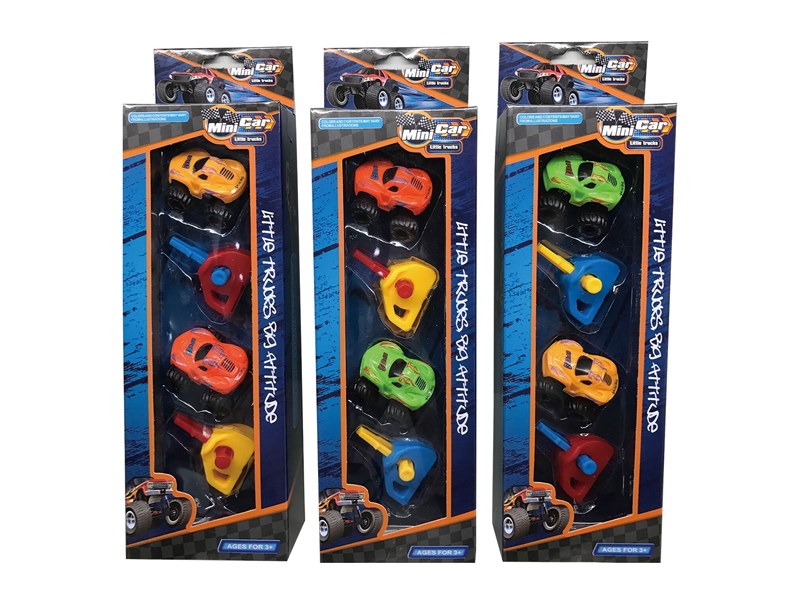PRESS & GO CAR 2PCS/3ASST - HP1123332