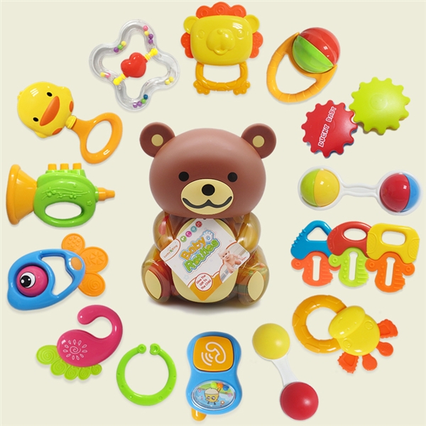 BABY RATTLE 16PCS - HP1123475