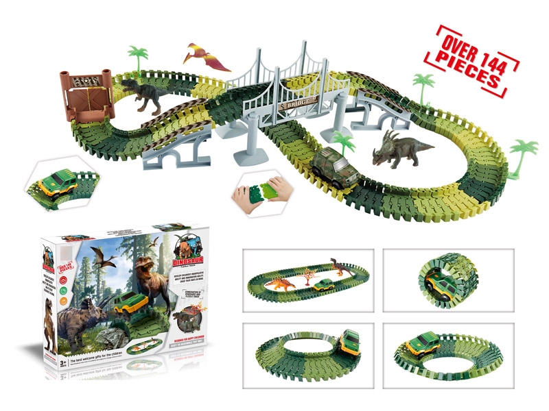 B/O RAIL CAR SET 144PCS - HP1123636