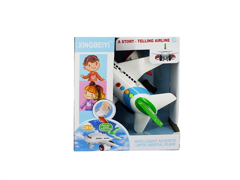 FRICTION PLANE W/STORY & LIGHT & MUSIC - HP1123763