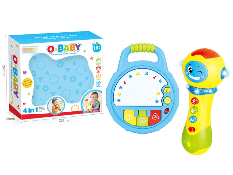 DRUK & MICROPHONE W/LIGHT & MUSIC - HP1123767