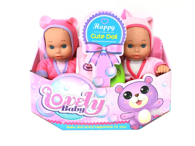 10”COTTON BODY DOLL 2PCS - HP1123816
