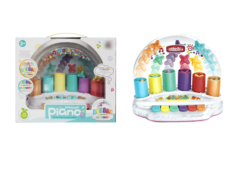 MICROPHONE W/LIGHT & MUSIC ( ENGLISH & SPANISH) - HP1123836