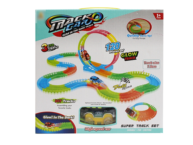 B/O LUMINOUS RAIL STUNT CAR - HP1124041