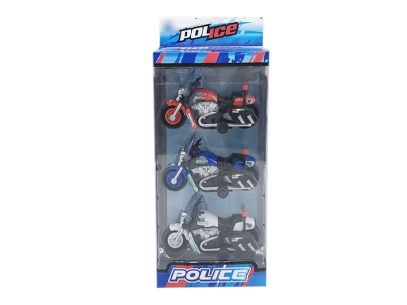 PULL BACK MOTORBIKE RED &  BIU & WHITE - HP1124182