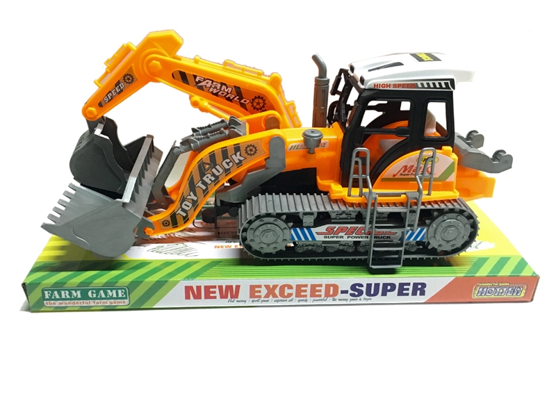 FRICTION FARMER TRUCK YELLOW & GREEN - HP1124373