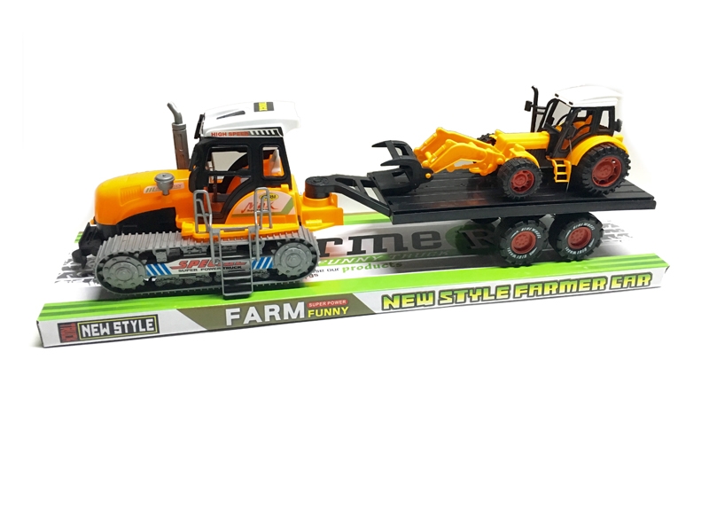 FRICTION FARMER TRUCK YELLOW & GREEN - HP1124380