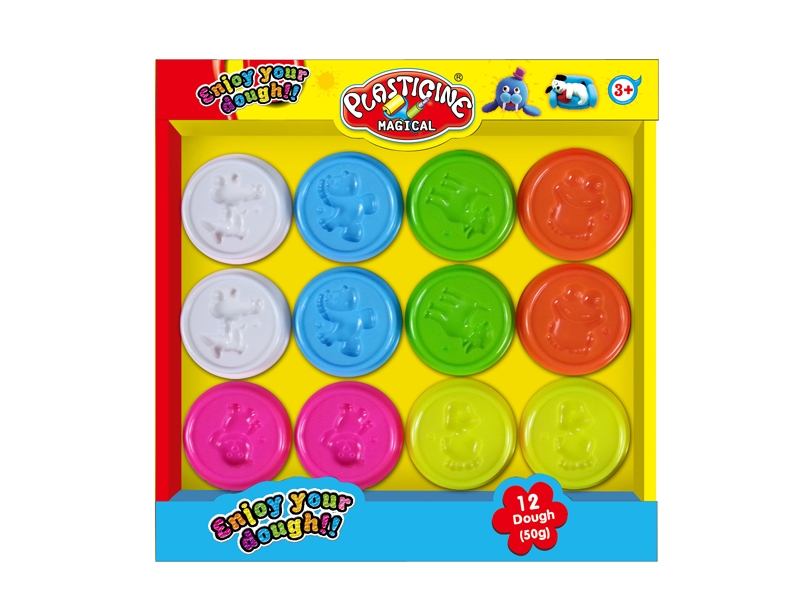 PLAY DOUGH 12PCS 50G - HP1125043