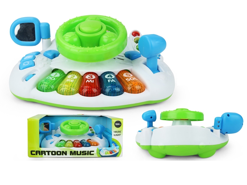 B/O STEERING WHEEL W/MUSIC & LIGHT - HP1125130