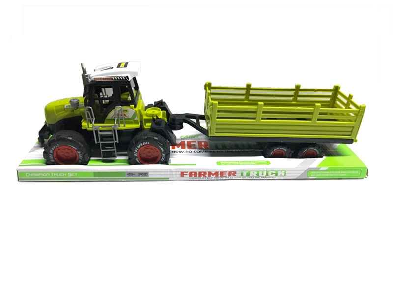 FRICTION FARMER TRUCK GREEN & YELLOW - HP1125595