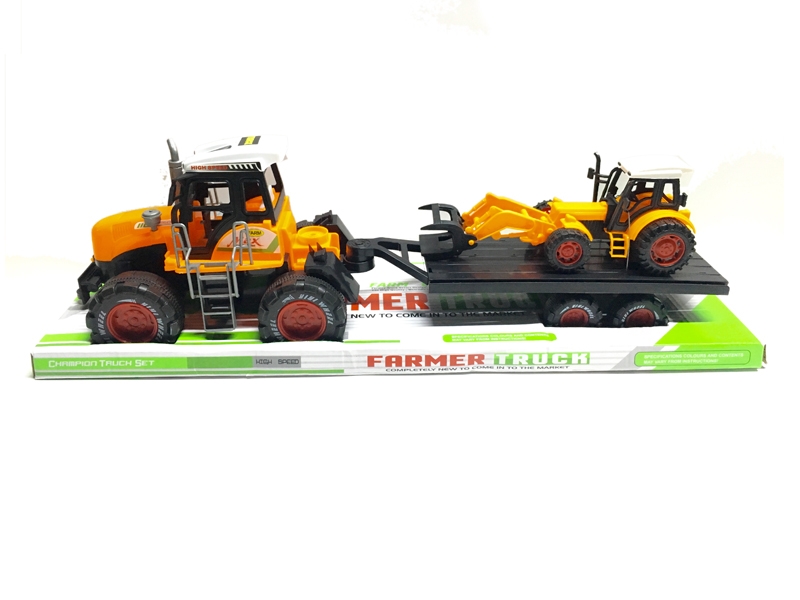 FRICTION FARMER TRUCK GREEN & YELLOW - HP1125601