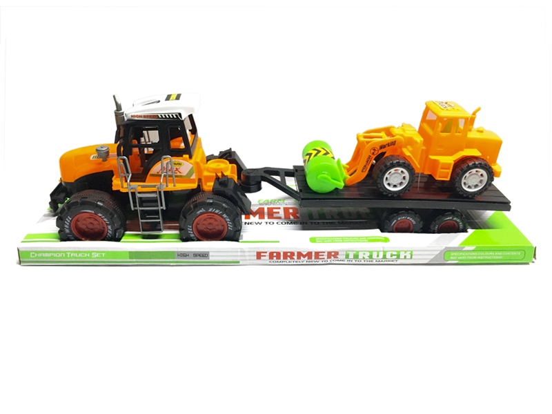 FRICTION FARMER TRUCK GREEN & YELLOW - HP1125603