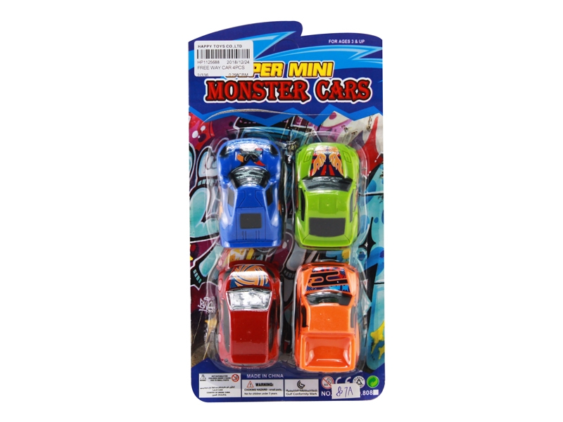 FREE WAY CAR 4PCS - HP1125688