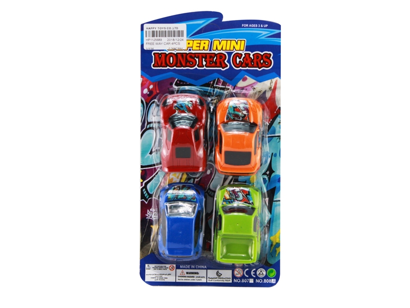 FREE WAY CAR 4PCS - HP1125689