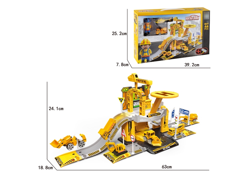 PARKING LOT DIE CAST PLAY SET - HP1125703