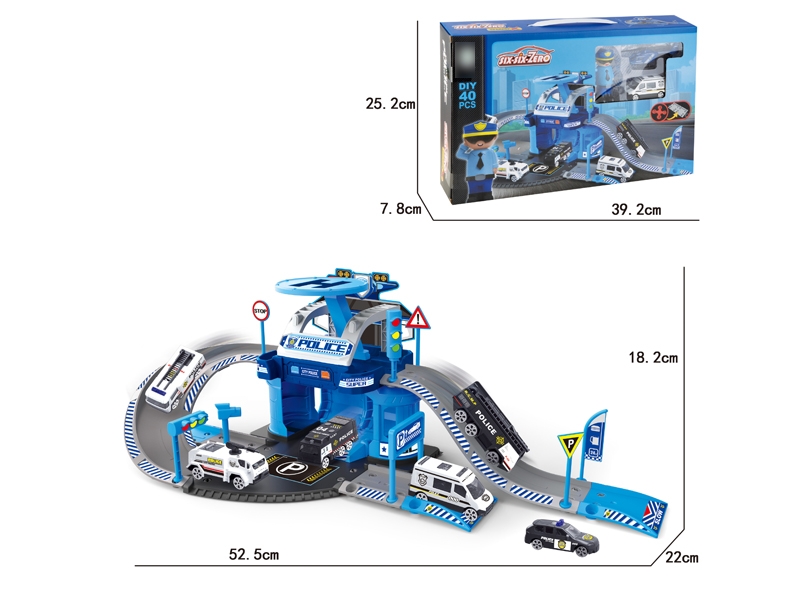 PARKING LOT DIE CAST PLAY SET - HP1125704