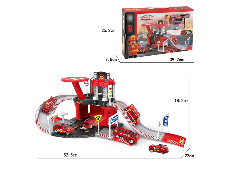 PARKING LOT DIE CAST PLAY SET - HP1125705