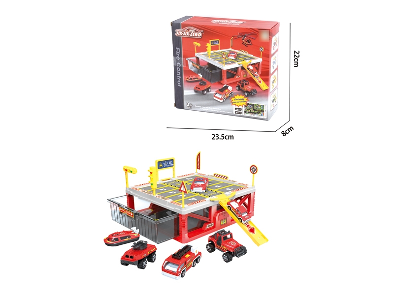 PARKING LOT DIE CAST PLAY SET - HP1125712