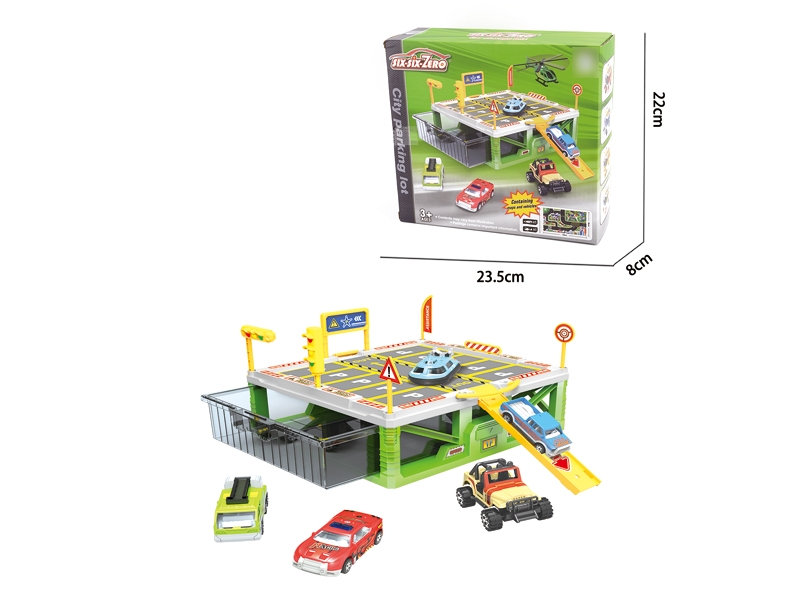 PARKING LOT DIE CAST PLAY SET - HP1125715