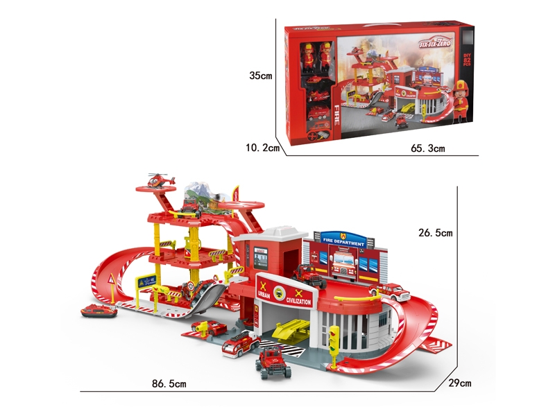 PARKING LOT DIE CAST PLAY SET - HP1125723