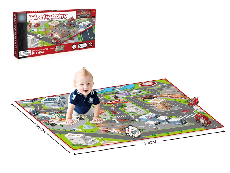 CARPET W/1 FREE WAY DIE CAST CAR - HP1125764