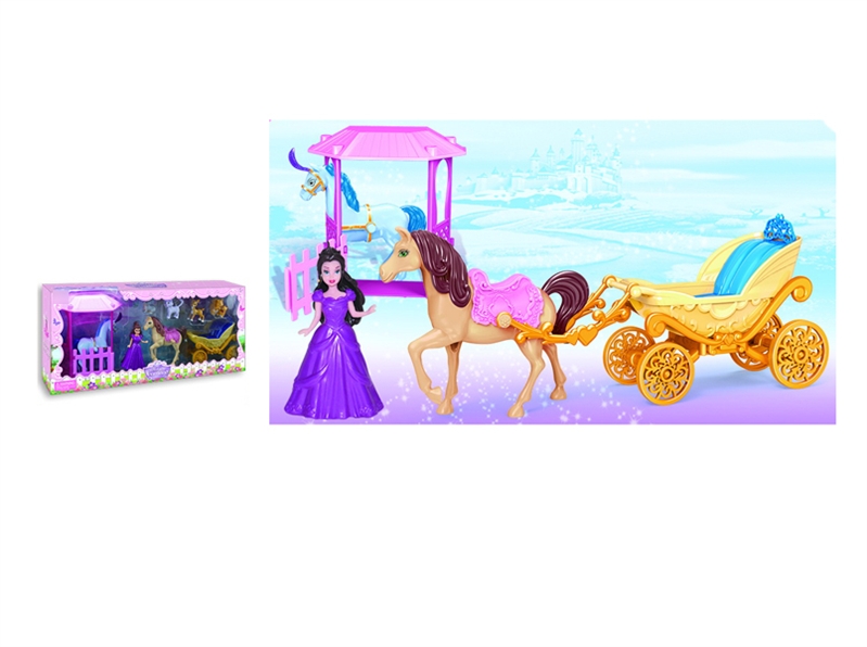 FASHION CARRIAGE W/DOLL - HP1125843