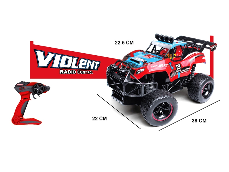 1:12四通遥控拼装车 2.4G - HP1126287