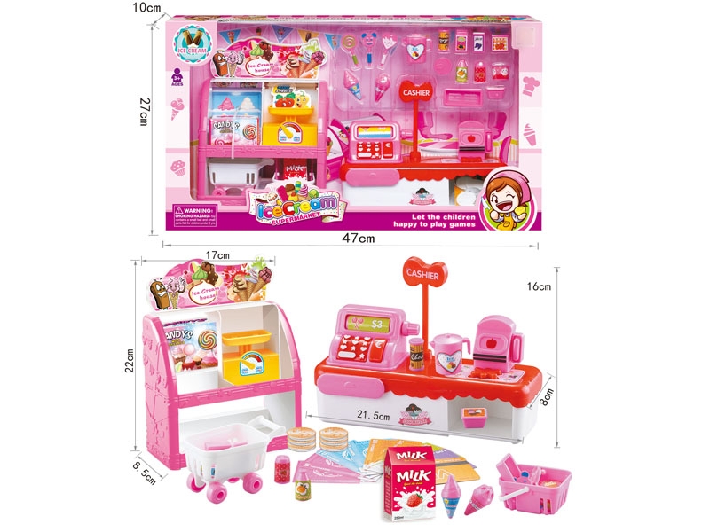 收银台冰淇淋店（套装） - HP1126358