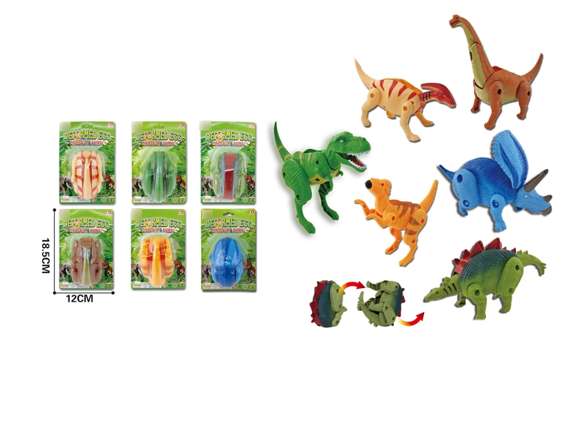 TRANSFORMABLE DINOSAUR EGG 6ASST. - HP1126539