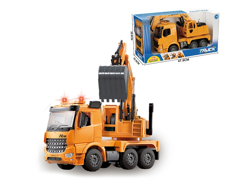 FRICTION TRUCK  W/LIGHT & MUSIC - HP1127106