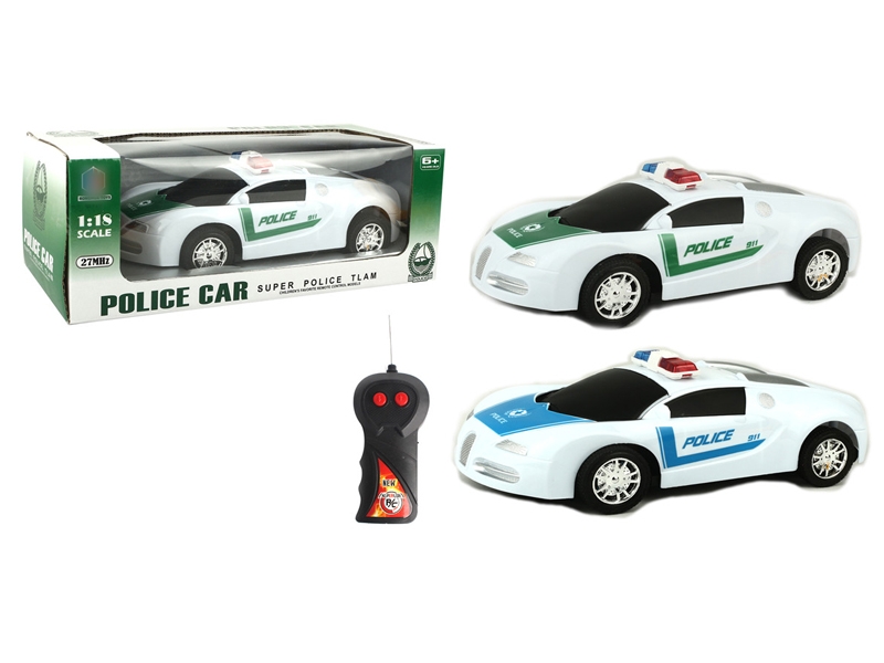 1：18二通布加迪警车，二色混装 - HP1127163