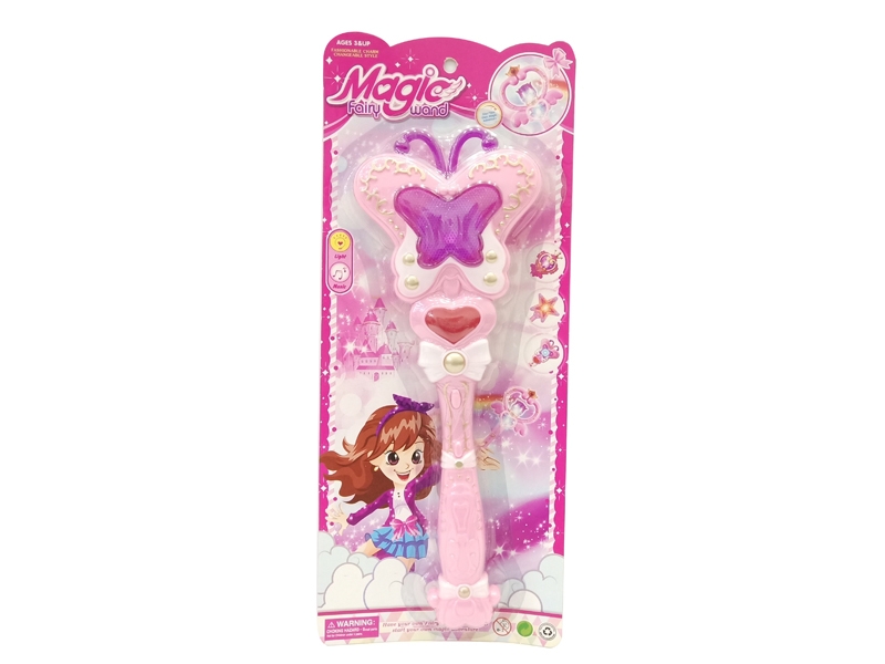 MAGIC STICKS W/LIGHT & MUSIC,PINK/BLUE,INCLUDED BATTERY - HP1127194