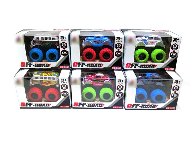 FRICTION DIE CAST CAR,6ASST - HP1127291
