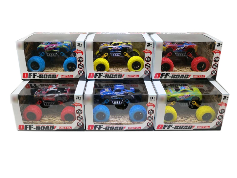 PULL BACK DIE CAST CAR 6ASST - HP1127302