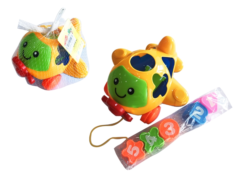 PULL & PUSH PLANE W/BLOCKS - HP1127367