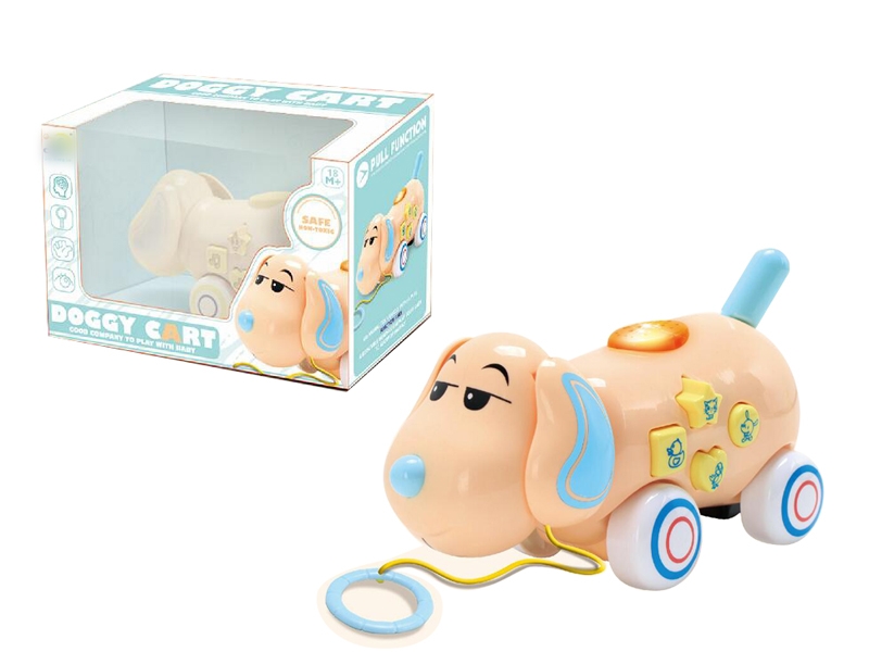 PULL LINE CARTOON DOG W/LIGHT & MUSIC & PROJECTION - HP1127371
