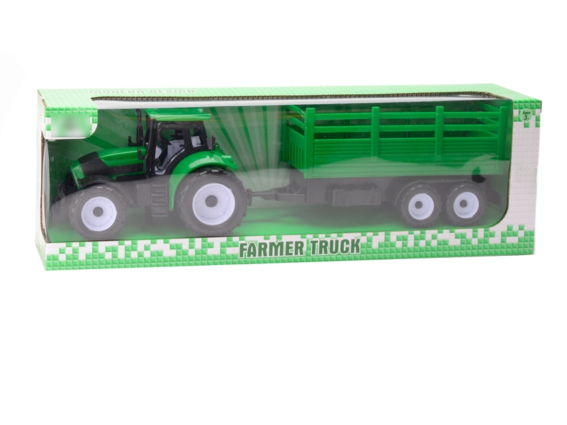 FRICTION FARMER TRUCK,RED/GREEN - HP1127485