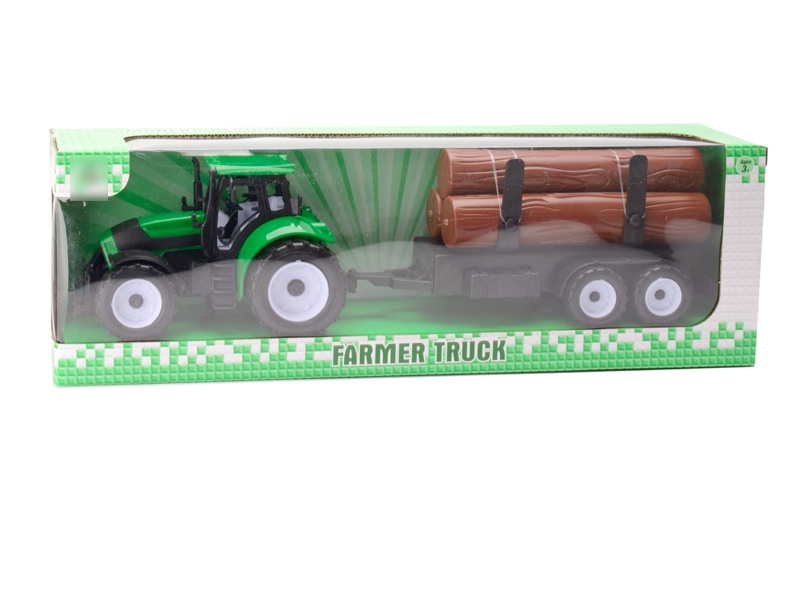 FRICTION FARMER TRUCK,RED/GREEN - HP1127487